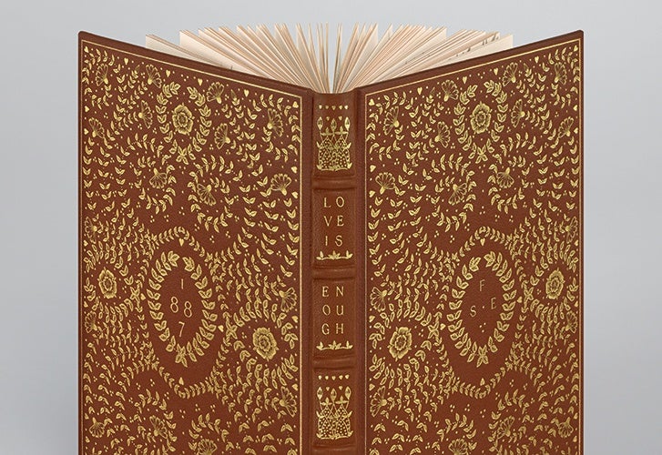 This Folio Life: Creating the facsimile of Love is Enough Love is Enough facsimile limited edition by The Folio Society 2018