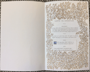 Love is Enough limited edition, The Folio Society 2018