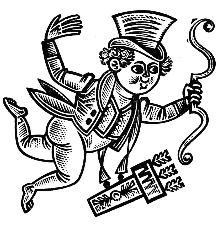 Balzac Cupid illustration by Derrick Harris