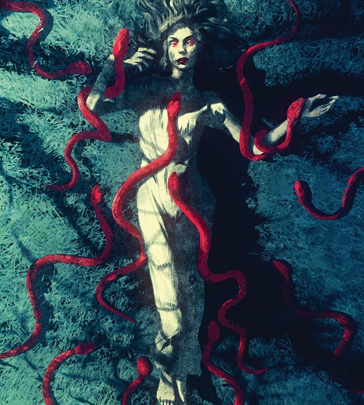 Illustration © Corey Brickley, for The Folio Book of Horror Stories 2018