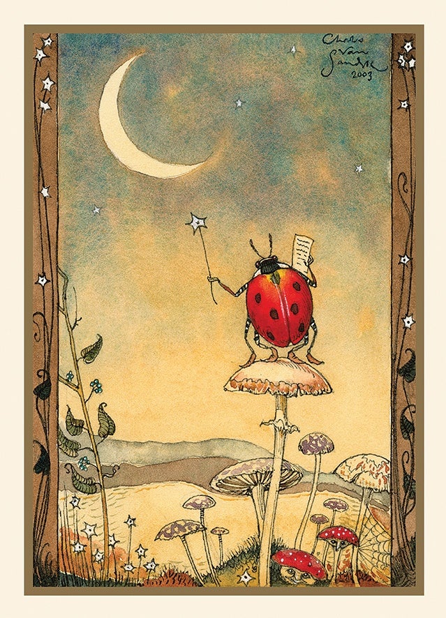 How to See Fairies, illustration by Charles van Sandwyk, The Folio Society 2018