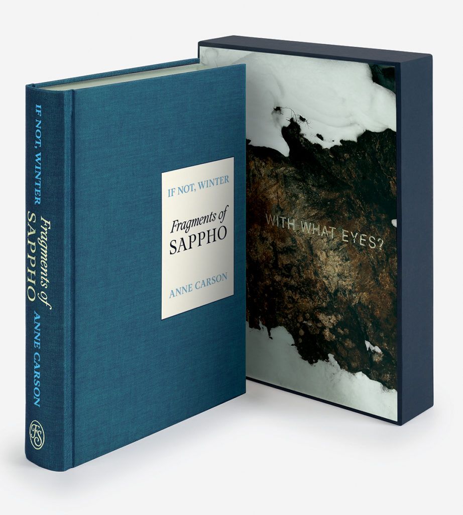 If Not, Winter, Folio Society edition of Sappho