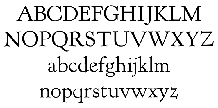 Kennerley typeface for True Grit, The Folio Society 2019