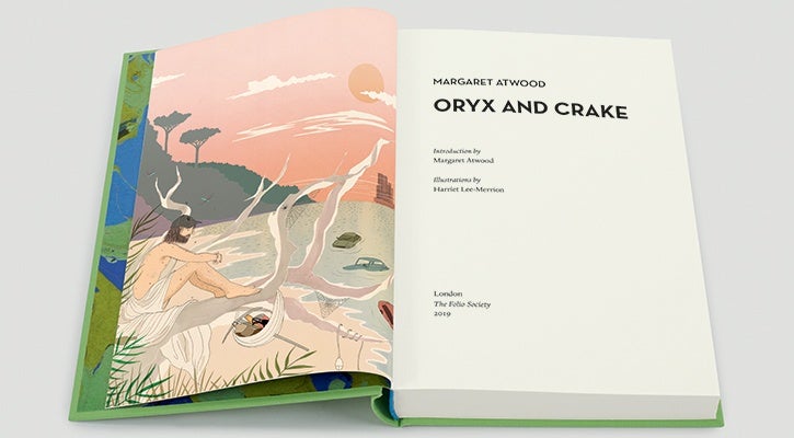 Oryx and Crake from The Folio Society, 2019