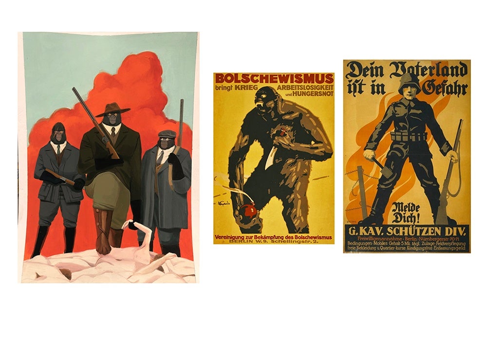 Planet of the Apes illustration and research by David de las Heras