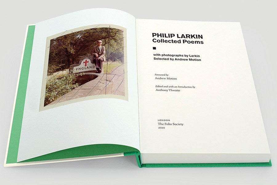 Collected Poems of Philip Larkin from The Folio Society 2020