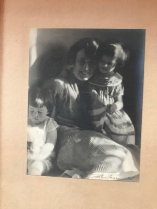 A photograph of Greil Marcus's mother and grandmother, taken by Dorothea Lange