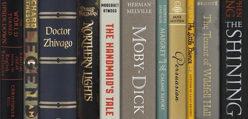 Folio book spines