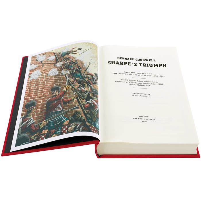 Sharpe's Triumph illustrated by Douglas Smith. 
