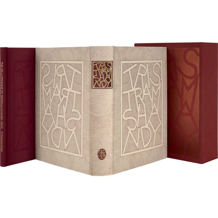 The limited edition and commentary showing the gold page tops and gold blocking