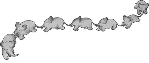 Babar Elephants