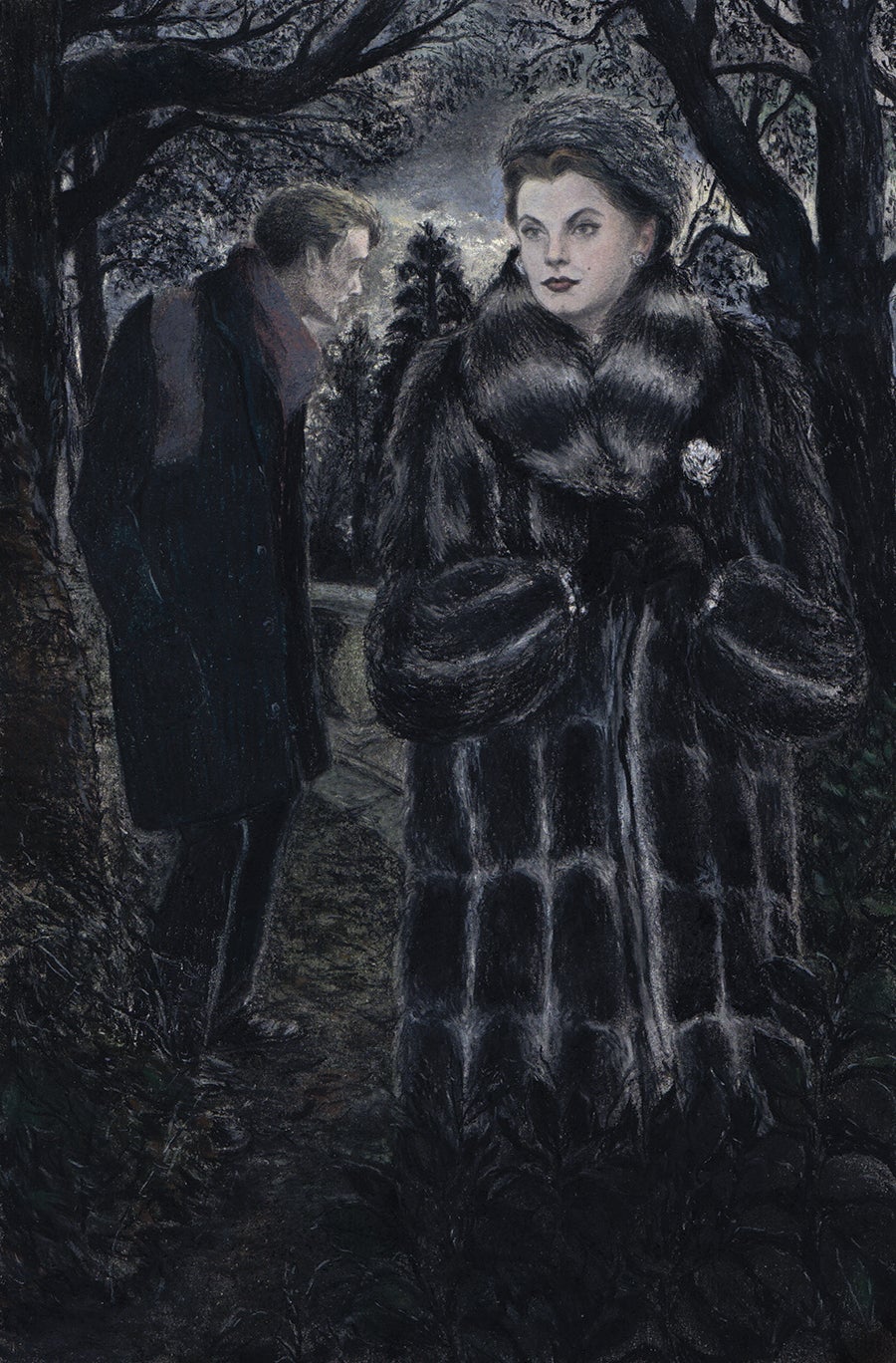 Illustration by Sally Dunne for Agatha Christie's Crooked House, for the Folio edition Illustration by Sally Dunne for Agatha Christie's Crooked House, for the Folio edition