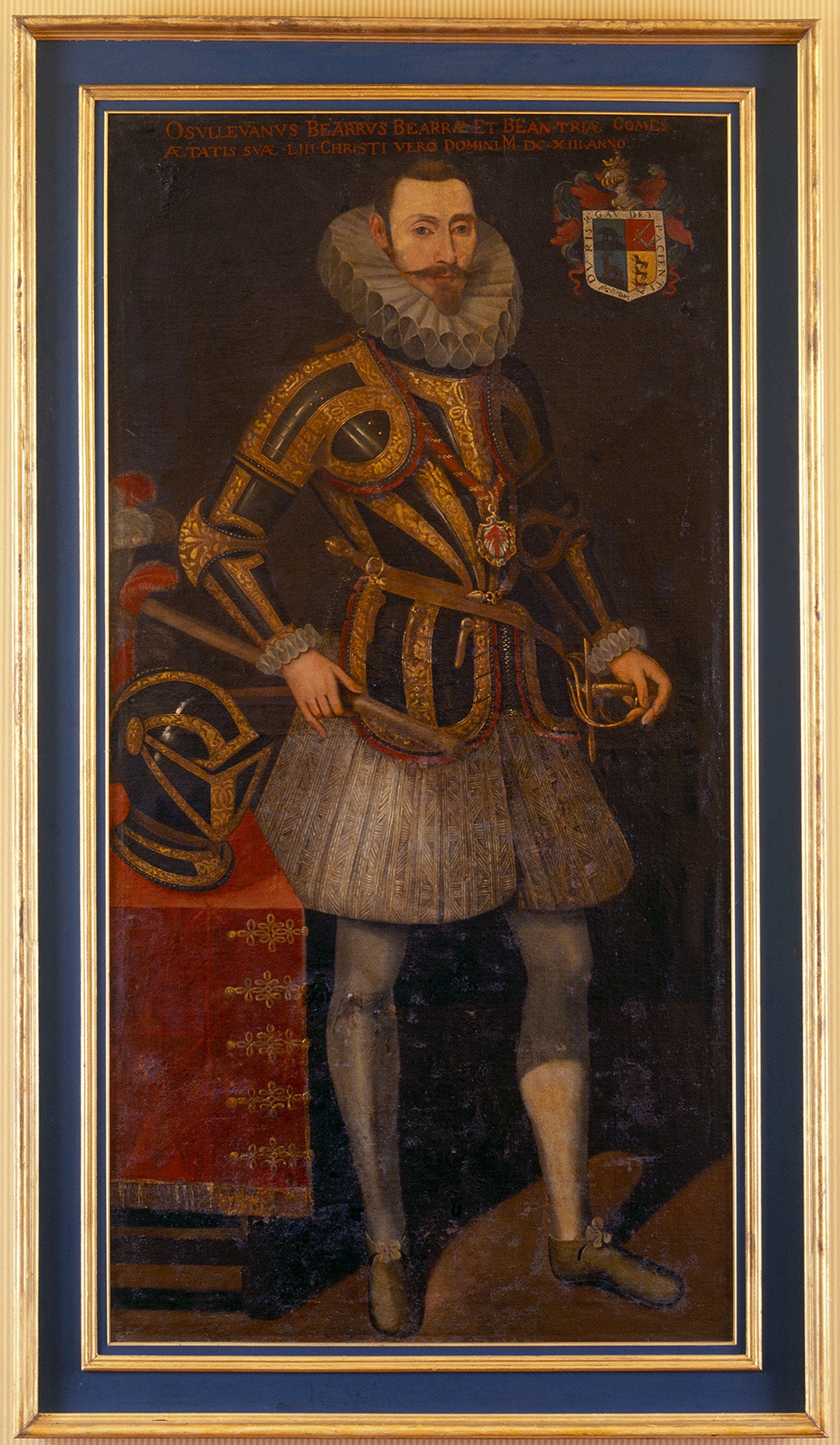 Dónal Cam O’Sullivan Beare, 1613. (St Patrick’s College, Maynooth) Dónal Cam O’Sullivan Beare, 1613. (St Patrick’s College, Maynooth)