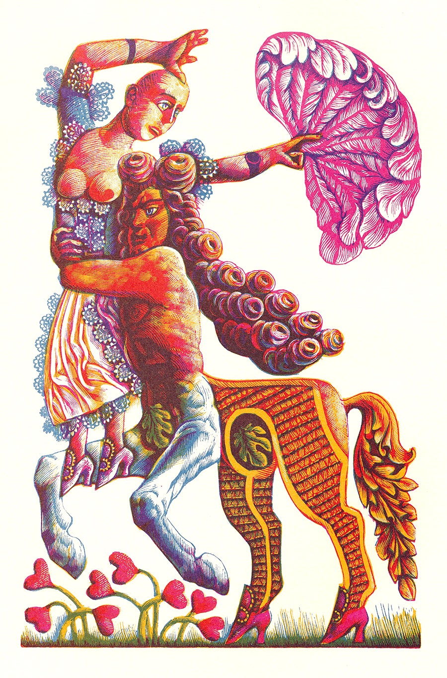 An illustration for Alexander Pope poetry by Peter Forster