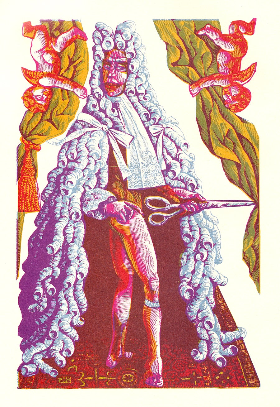 An illustration for Alexander Pope poetry by Peter Forster