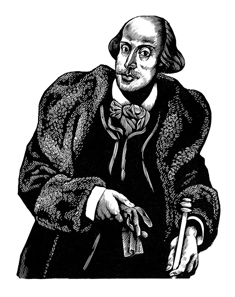 An illustration for Shakepeare's Sonnets by Peter Forster