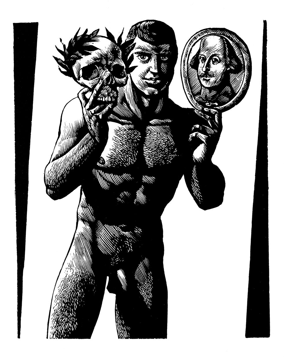 An illustration for Shakepeare's Sonnets by Peter Forster